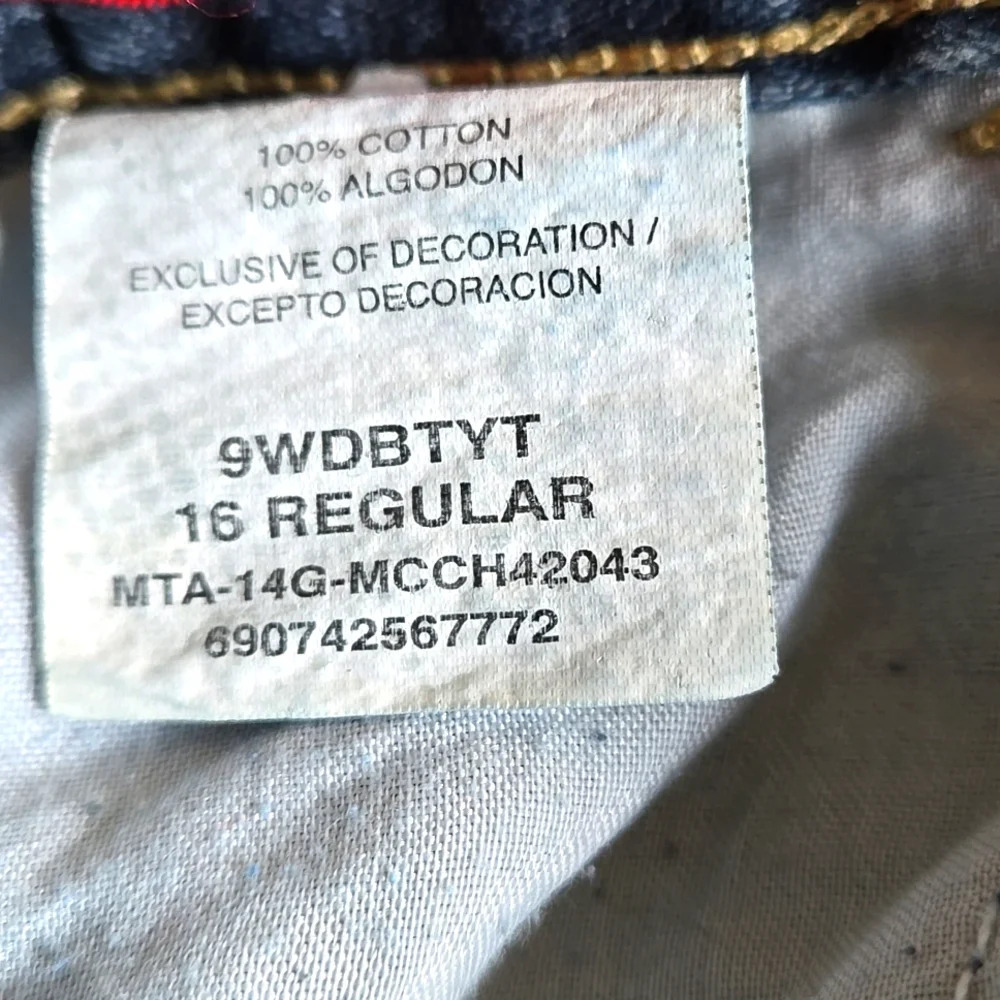 Wrangler Hero Utility Dark Wash Carpenter Jeans Women’s 16R (28" Waist) Workwear - Picture 13 of 13